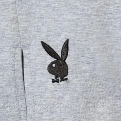 Women's Slit Skirt -Playboy Clothing Playboy Slit ShortGrey 03