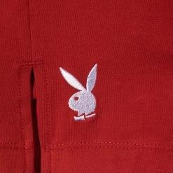 Women's Slit Skirt -Playboy Clothing Playboy Slit ShortRed 02