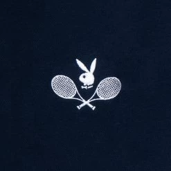Tennis Club Polo -Playboy Clothing Playboy Tennis Club Polo Navy 03