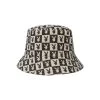Tile Print Bucket Hat 2 Tile Print Bucket Hat -Playboy Clothing Playboy Tile Print Bucket Hat Black 01