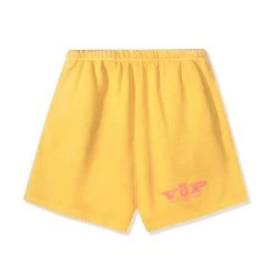 VIP Club Sweat Short Yellow