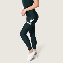 Women's Rabbit Head Legging -Playboy Clothing Playboy Womens Leggings Green 1832 5e84d15d 4eb8 4f1a 8cc0 fdcdf2561cd1