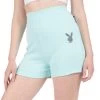 Classic Biking Short -Playboy Clothing PlayboyMissguidedClassicBikingShort Mint 02