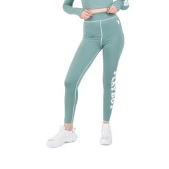 Women's Active Branded Legging -Playboy Clothing PlayboyWomen sActiveBrandedLegging Green 01 a88ad437 b422 4733 9318 372c513b51e3