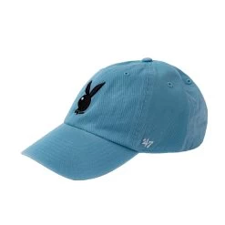 '47 Brand Adjustable Dad Hat -Playboy Clothing Playboy 47 Dad Hat lightblue black 02 cda991a1 0721 4f29 aa06 51fcd42394b3
