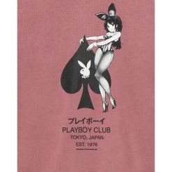 Ace Of Spades Crewneck -Playboy Clothing Playboy AceofSpadesCrewneck PigmentMaroon 3 6aac35a7 9450 4634 9820 3d3114b707ed