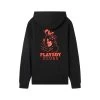 Anniversary Bunny Hoodie -Playboy Clothing Playboy Anniversary Club Bunny HoodieBlack Red 02 a3359e7e 101e 4014 8ef6 b9edaeb7400a