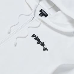 Women's Camper Oversized Hoodie -Playboy Clothing Playboy Camper Oversized Jacket White 03