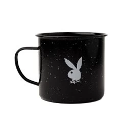 Enamel Camp Mug -Playboy Clothing Playboy Enamel Camp Mug Black 01 7b6ddcf7 3cea 4a9f 9e5a 5fe2ef468078