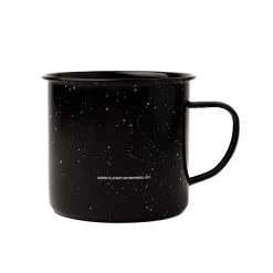Enamel Camp Mug -Playboy Clothing Playboy Enamel Camp Mug Black 02 b4f93f73 c05c 4bc7 9410 92aa54073a32
