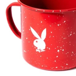 Enamel Camp Mug -Playboy Clothing Playboy Enamel Camp Mug Red 03 04ad2057 ba3f 429b 8984 784102a6398e