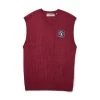 Men's Hall Of Fame Sweater Vest -Playboy Clothing Playboy Fame Sweatervest Maroon 01 67173ba6 2364 4aa6 a3ac 5543039bfa17