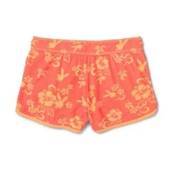 Women's Hibiscus Terry Sweat Shorts -Playboy Clothing Playboy Hibiscus Terry Short 02