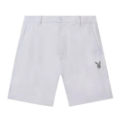 Puma Golf Shorts -Playboy Clothing Playboy Jackpot Golf Shorts Grey 02