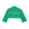 Women's Cable Jumper -Playboy Clothing Playboy MG Cable Jumper Co Ord Top Green 01 470a5062 c3e6 4ea1 bfaa 35faa164554a