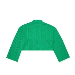Women's Cable Jumper -Playboy Clothing Playboy MG Cable Jumper Co Ord Top Green 02 43ca5730 222c 4d38 b010 5b0a9ab03bc9