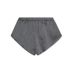 Women's Lounge Satin Cami & Short Set - Grey -Playboy Clothing Playboy MG Lounge Satin Cami Short Set Grey 05