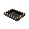 Nesting Marble Tray Set -Playboy Clothing Playboy MarbleTray Black 0