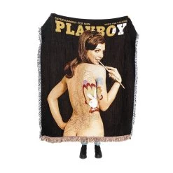 March 1968 Cover Blanket 7 March 1968 Cover Blanket -Playboy Clothing Playboy March 1968 Cover Blanket 03