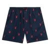 Repeating Rabbit Head Lounge Shorts -Playboy Clothing Playboy MavrickBoxerShorts BlueRed 0