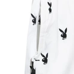 Repeating Rabbit Head Lounge Shorts -Playboy Clothing Playboy MavrickBoxerShorts WhiteBlack 4 24fe62ca fc2e 4c0e a29f 81e5430046d8