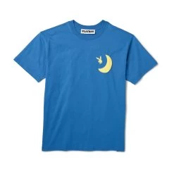 Men's Escape Short Sleeve Tee -Playboy Clothing Playboy Mens Escape Short Sleeve Tee Navy 01