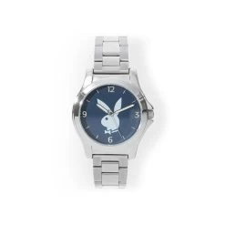 Stainless Steel Navy Faced Watch