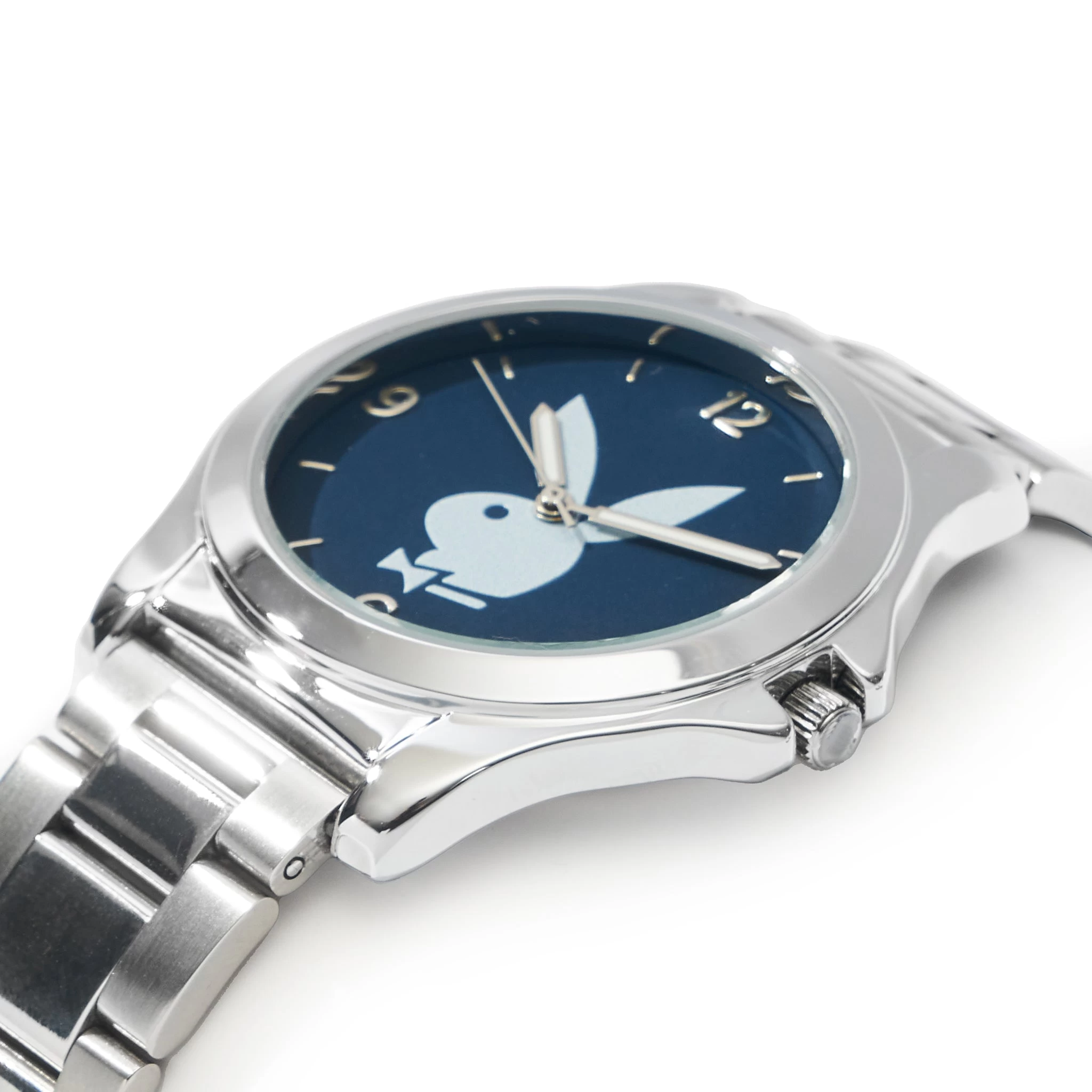 Stainless Steel Navy Faced Watch 4 Stainless Steel Navy Faced Watch - Image 2