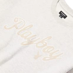 Playboy Clothing -Playboy Clothing Playboy Outdoors Crew Heathered Oatmeal 03 5a2a776e bb29 4a5d 92e2 3afc943ed4c0