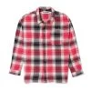 Men's Script Flannel -Playboy Clothing Playboy Premier Flannel Red 001