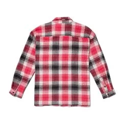 Men's Script Flannel -Playboy Clothing Playboy Premier Flannel Red 002