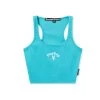 Classic Cropped Racer Tank -Playboy Clothing Playboy Racer Crop Top Blue 01 f69aa853 f450 47e9 ae13 394c4288f3e4