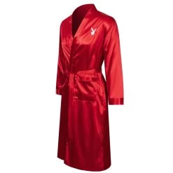 Satin Mansion Robe -Playboy Clothing Playboy Robe Red 7 7af046ec 32b6 40bd 9016 186d04d50a78