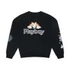 Women's Smile Club Oversized Crewneck -Playboy Clothing Playboy Smile Club Crewneck 01