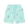 Rabbit Head Boyfriend Short -Playboy Clothing Playboy Sports Tonal AOP Boyfreind Short 01