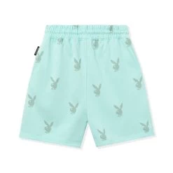 Rabbit Head Boyfriend Short -Playboy Clothing Playboy Sports Tonal AOP Boyfreind Short 02