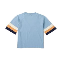 Women's Lake V-Neck 7 Women's Lake V-Neck -Playboy Clothing Playboy V Neck Trim T Shirt Blue 02 0d8ee8d0 02d8 4733 9d5b df5ab18c0286