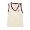 Women's Striped V-Neck Tank Top -Playboy Clothing Playboy V Neck Trim Tank 01 1a864ba8 58a7 4bf7 8011 70fefcb0332f