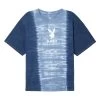 Playboy Logo Vertical Tie-Dye Tee -Playboy Clothing Playboy Vertical Tie Dye Tee Blue 01 2c598c6d 5e16 4bc2 bc49 5c6205721d45