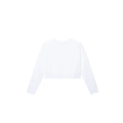 Desperado American Icon Women's Cropped Long Sleeve -Playboy Clothing Playboy White Rider Art Womens Long Sleeve 3 83d64cc2 b101 410c a257 a92840ac4c6d