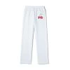Women's Cherry Wide Leg Sweatpants -Playboy Clothing Playboy Womens Cherry Wide Leg Sweatpants White 02