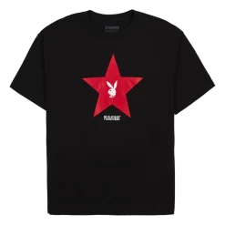 Playboy X Pleasures Connect T-Shirt Black 8 Playboy X Pleasures Connect T-Shirt Black -Playboy Clothing PlayboyxPleasuresConnectT ShirtBlack 3