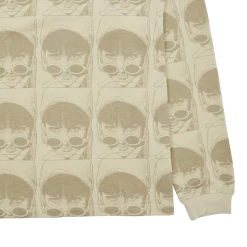 Playboy X Pleasures Playmate Heavyweight Long Sleeve -Playboy Clothing PlayboyxPleasuresPlaymateHeavyweightLongSleeve natural