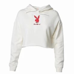 Tokyo Rabbit Head Cropped Hoodie