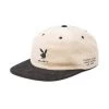 Tokyo Club Khaki Black Bill Strapback -Playboy Clothing TokyoClubStrapback