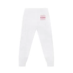 Masthead Sweatpants -Playboy Clothing WHTREDLOGOJOGGERBACK