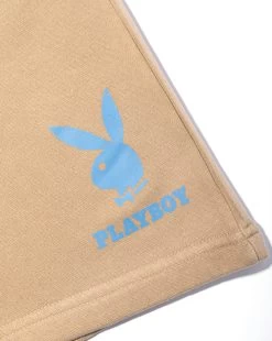 April 1971 Cover Sweat Short -Playboy Clothing playboy april1971limitededitioncoverofthemonthsweatshort Sandstone 03 0fe2affa e298 4bb8 bdda e1ab598043d2