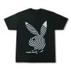 Playboy Spiral Black Tee -Playboy Clothing playboy tee 7a 1