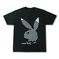 Playboy Spiral Black Tee